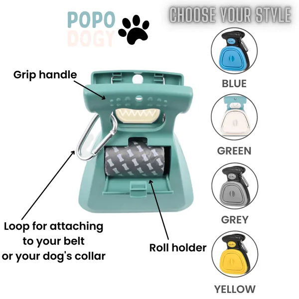Portable Foldable Pet WasteScooper - Image 2
